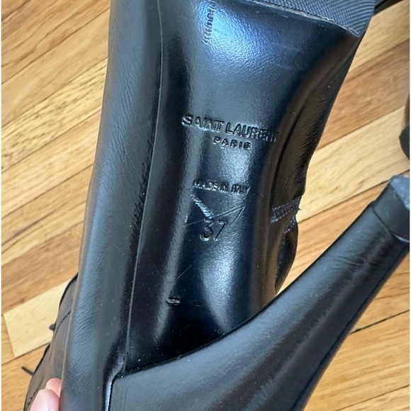 saint laurent lace up booties ankle boots - Picture 6 of 14